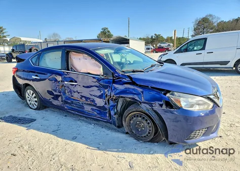 2017 Nissan Sentra S from USA, damaged, VIN 3N1AB7AP4HY274454